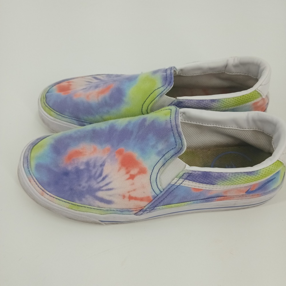Nike Court Legacy Slip Canvas Tie Dye Multi Color Womens 8.5‎ CZ1752-900